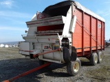 Dion 1016 Forage Wagon. Tandem Axle. Roof. Hard to find them this nice! 