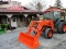 Kubota L3430 Cab Tractor w/ Loader. 4x4. Turf Tires. Hydro. 3694 hrs. / Ons