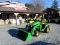 John Deere 1025R Compact Tractor w/ Loader. 4x4. Hydro. R4 Tires. Only 176