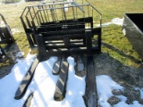 Tomahawk 48PF-2800 Skid Steer Loader Pallet Forks. 2800 lbs. Brand New / On