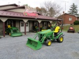 2012 John Deere 1026R Compact Tractor w/ Loader. 4x4. Hydro. 236 hrs! / Ons