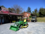 2010 John Deere 2305 Compact Tractor w/ Loader & 62