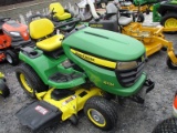 2007 John Deere X534 Garden Tractor. All Wheel Steer. Kawasaki Eng. 54