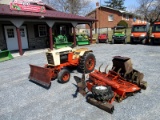 Case 444 Garden Tractor Package. Hydro. 14hp Kohler. Sells w/ Snow Blade, M