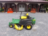 2010 John Deere Z245 Zero Turn Mower. 23hp 48