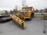 1987 GMC Dump, Plow, Speader, Truck