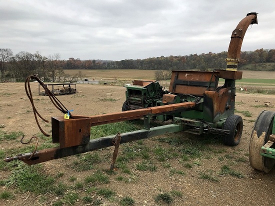 John Deere 3950 Forage Harvester FIRE DAMAGE