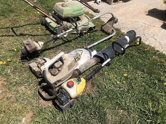 Mower Blower Weed Wacker Lot