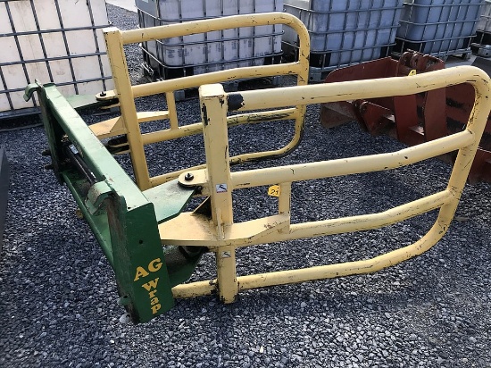 Ag Wrap Bale Grabber
