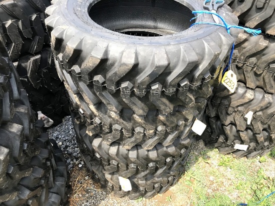 Skid Steer Tires, Set of 4 'New'