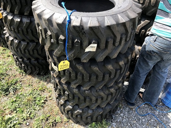 Skid Steer Tires, Set of 4 'New'
