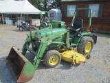 John Deere 855 Compact Loader Tractor