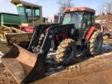 Case IH CX90 Cab Loader Tractor
