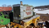 Air Compressor On Trailer 'No title'