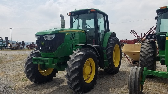 2014 John Deere 6150M Cab Tractor