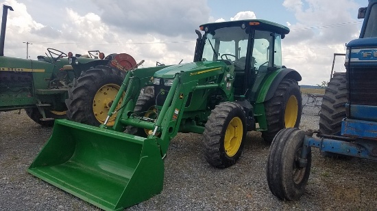 John Deere 5100E Cab Loader Tractor