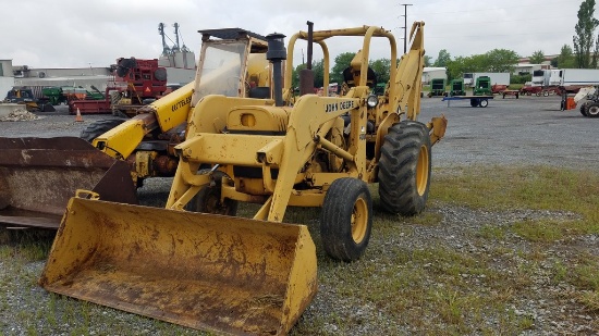 John Deere 400 Backhoe