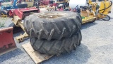 Tractor Tires & Wheels   'Pair of 2'