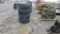 Camso SK332 Skid Steer Tires & wheels 'Set of 4 -New'