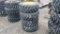 Camso SK332 Skid Steer Tires & wheels 'Set of 4 -New'