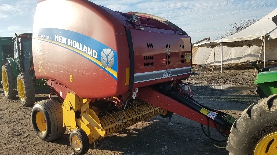 2014 New Holland 450 Round Baler 'Monitor in Office'
