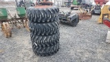Camso SK332 Skid Steer Tires & wheels 'Set of 4 -New'