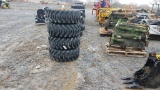 Camso SK332 Skid Steer Tires & wheels 'Set of 4 -New'