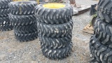 Camso SK332 Skid Steer Tires & wheels 'Set of 4 -New'