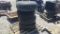Tires On Wheels   'Set of 4'