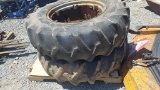 Tires On Wheels   'Pair of 2'