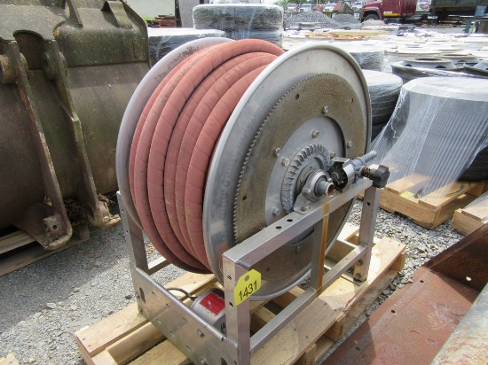 Hose Reel With Hose