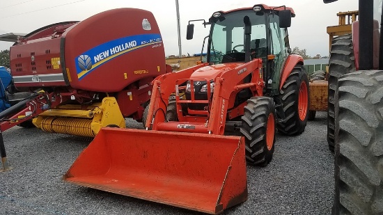 Kubota M7060 Cab Loader Tractor