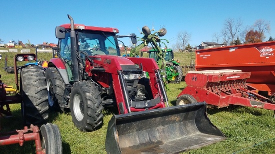 2008 Case IH Maxxum 125 Cab Loader Tractor