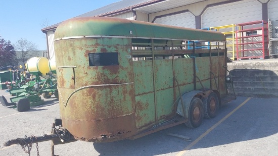 Hale  Livestock Trailer 'Title In The Office'