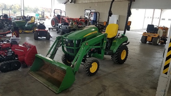 2016 John Deere 1023E Compact Loader Tractor