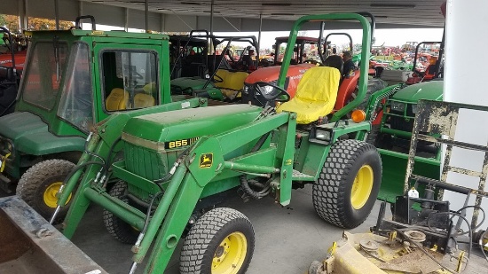 John Deere 855 Compact Loader Tractor