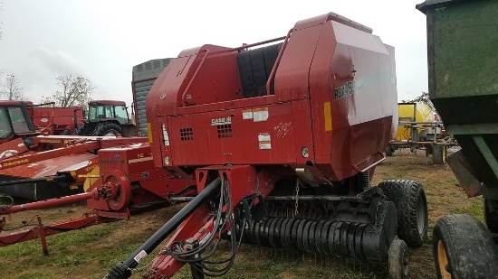2007 Case IH RBX453 Round Baler 'Monitor In The Office'