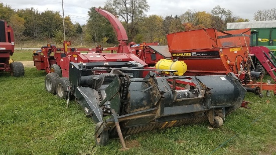 Case IH FHX300 Forage Harvester 'Monitor In The Office'