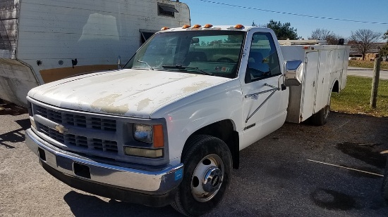 1994 Chevrolet 3500 Service Truck 'Title'