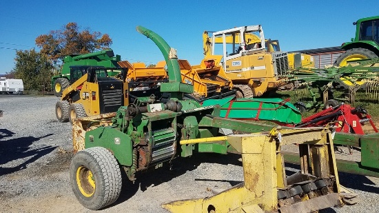 John Deere 3950 Forage Harvester 'Monitor In The Office'