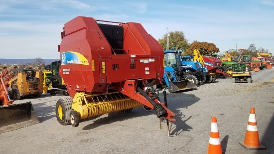 2011 New Holland BR7070 Round Baler 'Monitor In The Office'