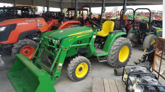 2020 John Deere 3038E Compact Loader Tractor