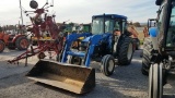 New Holland TN75D Cab Loader Tractor