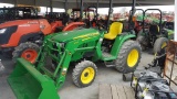2020 John Deere 3038E Compact Loader Tractor
