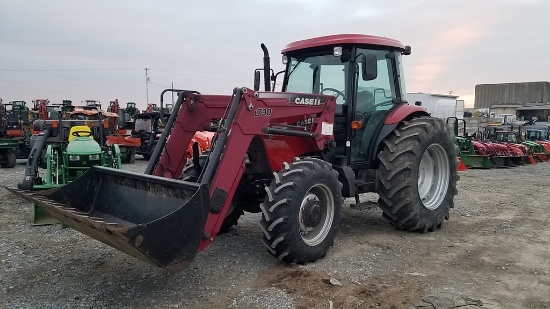 2010 Case IH Farmall 95 Cab Loader Tractor 'Ride & Drive'