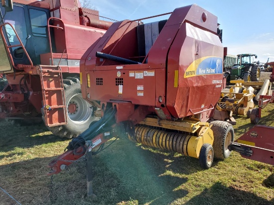 2011 New Holland BR7070 Round Baler 'Monitor in the Office'