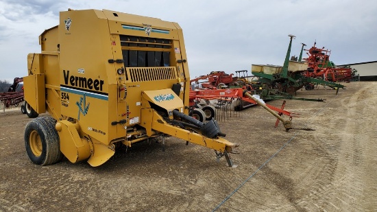Vermeer 554 Round Baler 'Monitor in the Office'