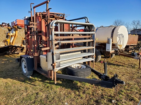 Comfort Care  Hoof Trimming Table 'NO Title'