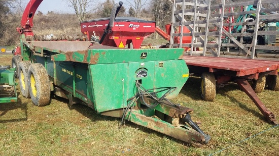 John Deere 570 Manure Spreader 'AS-IS'