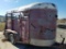 Livestock trailer   'Title in the Office'